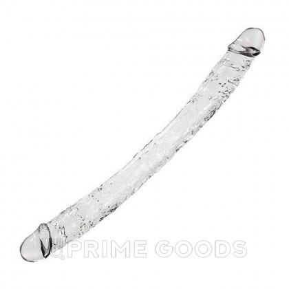 Двусторонний фаллоимитатор Alive Supreme (38,5×3,9 см) прозрачный от sex shop primegoods