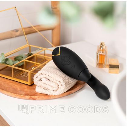 Бесконтактный клиторальный стимулятор Womanizer Duo 2, черный от sex shop primegoods фото 7