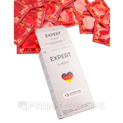 Презервативы EXPERT CLASSIC № 12+3 (классические), 12+3 шт. от sex shop primegoods фото 3