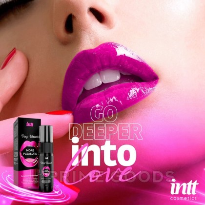 Intt Deep throat - Спрей для глубокого минета, 12 мл от sex shop primegoods фото 5