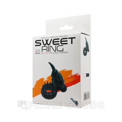 Эрекционное виброкольцо Sweet Vibrating Ring от sex shop primegoods фото 9