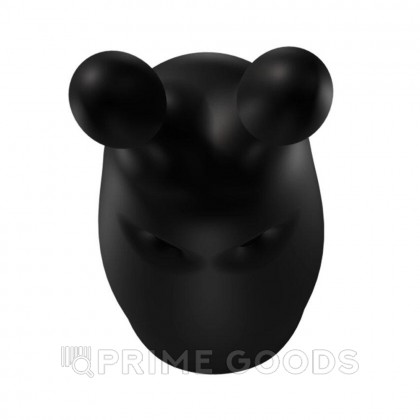 Карманный вибратор-кролик Rabbit Adrien Lastic черный от sex shop primegoods фото 5