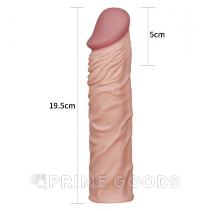 Насадка на пенис Pleasure X-TENDER (18,5*3,9) от sex shop primegoods фото 4