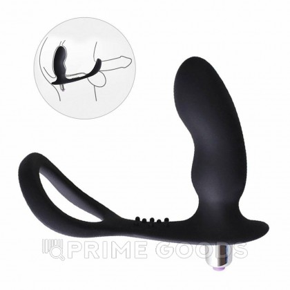 Массажёр простаты с кольцом Levett Megan, 10.5 см от sex shop primegoods фото 4