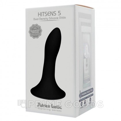 Реалистичный фаллоимитатор Adrien Lastic Hitsens 5 (12,9×2,4 см), чёрный от sex shop primegoods фото 7