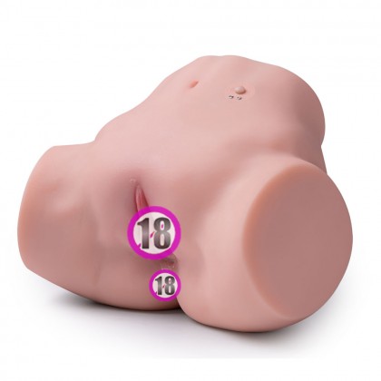 Реалистичный двойной мастурбатор Tracy с вибрацией от sex shop primegoods