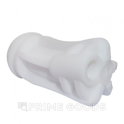 Премиум мастурбатор с вибрацией и озвучкой Snow от sex shop primegoods фото 3