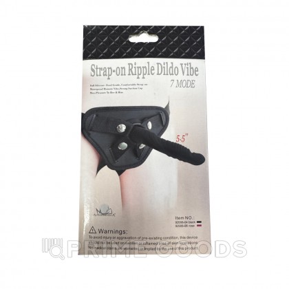 Страпон силиконовый, вибратор - 13.8 см. от sex shop primegoods фото 3