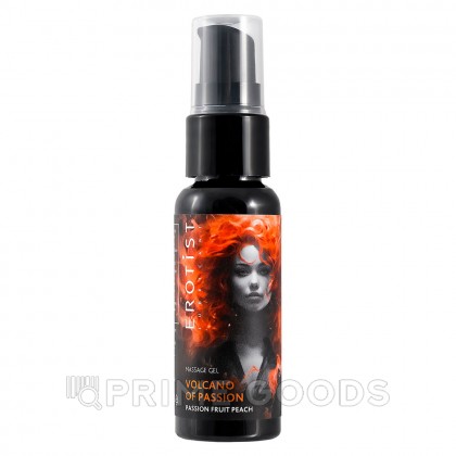 Гель Erotist с эффектом вибрации VOLCANO OF PASSION персик-маракуйя 25 мл от sex shop primegoods