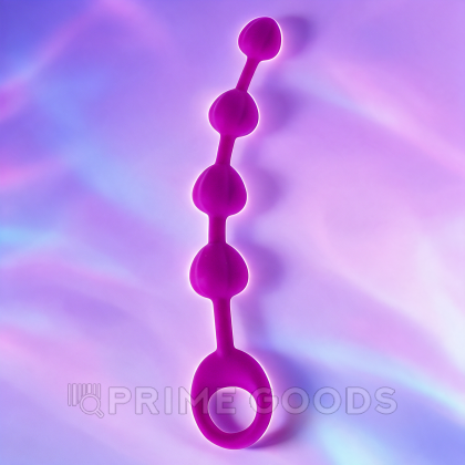 Цепочка анальная силиконовая от sex shop primegoods фото 4