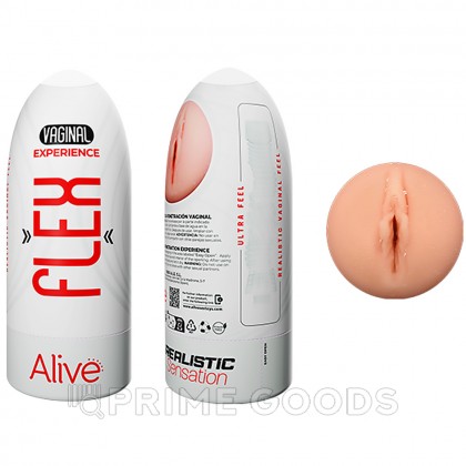 Мастурбатор Alive Flex Vaginal (M) 16х6,5 см от sex shop primegoods фото 7