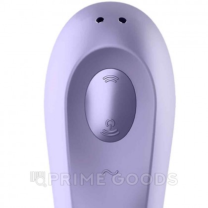 Вакуумно-волновой стимулятор клитора Satisfyer Dual Pleasure mauve от sex shop primegoods фото 2