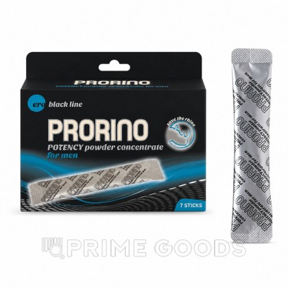Биологически активная добавка к пище PRORINO M black line powder для мужчин 7шт. от sex shop primegoods