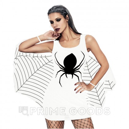 Платье «паук» размер S, белое - primegoods.kz Платье «паук» размер S, белое от sex shop primegoods