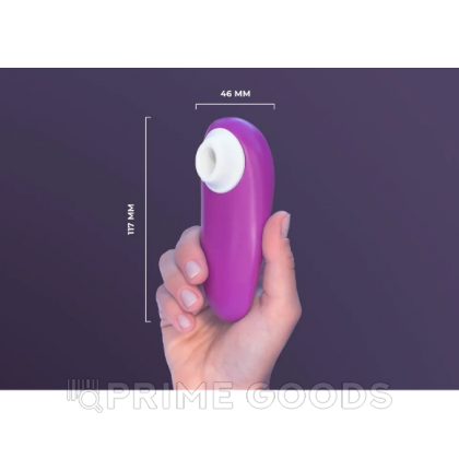 Бесконтактный клиторальный стимулятор Womanizer Starlet 3 фиолетовый от sex shop primegoods фото 3
