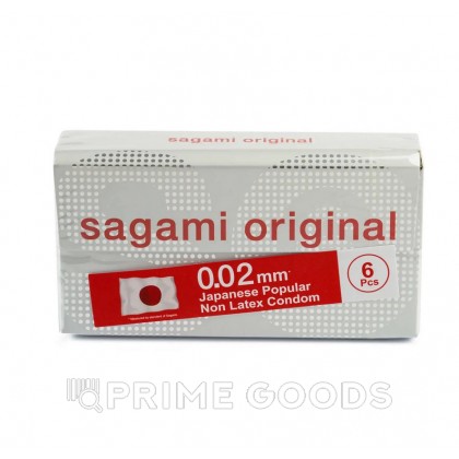 Презервативы SAGAMI Original 002 полиуретановые 6 шт. от sex shop primegoods