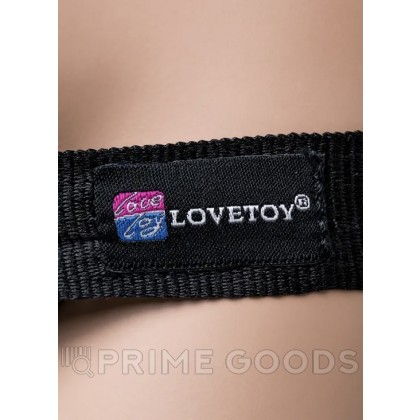 Страпон на креплении LoveToy с поясом Harness реалистичный (17 см.) от sex shop primegoods фото 6