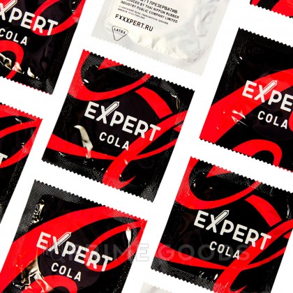 Презервативы EXPERT Cola, аромат Колы, 3 шт от sex shop primegoods фото 4