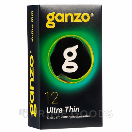 Презервативы ультратонкие Ganzo Ultra Thin 12 шт. от sex shop primegoods