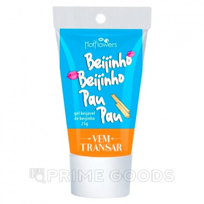 Вкусовой гель BEIJINHO BEIJINHO PAU PAU для оральных ласк со вкусом кокоса (25 гр.) от sex shop primegoods