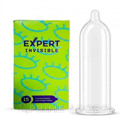 Презервативы EXPERT INVISIBLE № 12+3 (особо тонкие), 12+3 шт. от sex shop primegoods