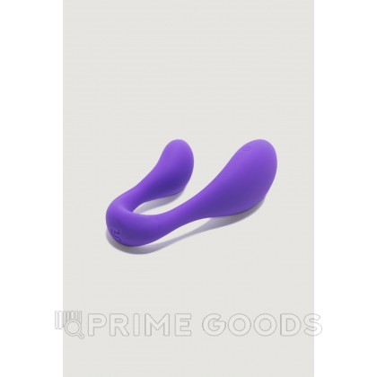 Двойной вибратор с пультом ДУ Couple Secrets II фиолетовый от Adrien Lastic от sex shop primegoods фото 2