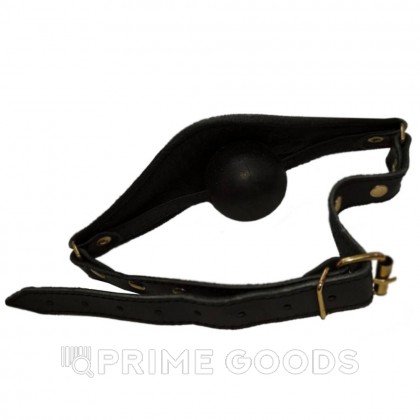 Кляп из натуральной кожи Sitabella Gold Collection от sex shop primegoods