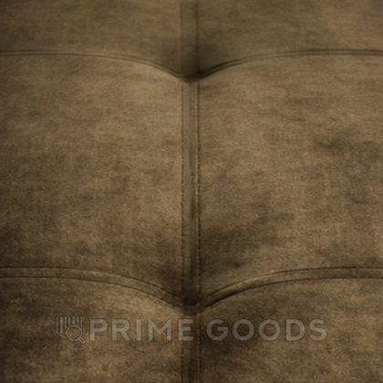 Мягкий диван-софа с полостью для хранения секс куклы коричневый (замша) от sex shop primegoods фото 5
