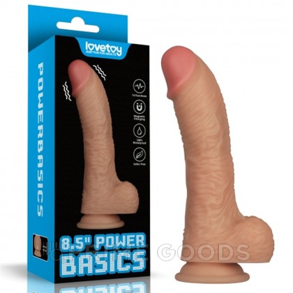 Вибратор реалистик Lovetoy Power Basics (16*4,5 см) от sex shop primegoods