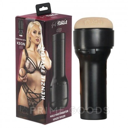 Мастурбатор Feel копия порно звезды Kenzie Taylor от KIIROOStars Collection от sex shop primegoods фото 7