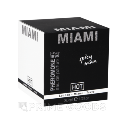 Мужские духи с феромонами Miami spicy man 30 мл. от sex shop primegoods фото 2
