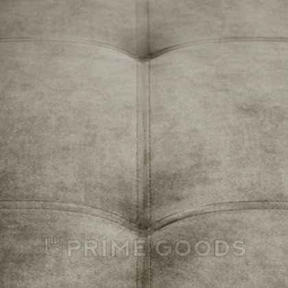 Мягкий диван-софа с полостью для хранения секс куклы светло-бежевый (замша) от sex shop primegoods фото 5