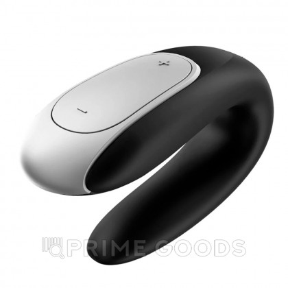 Смарт вибратор для пар Satisfyer Double Fun Connect App, черный от sex shop primegoods фото 5