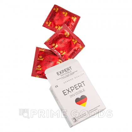 Презервативы EXPERT INVISIBLE № 3 (особо тонкие), 3 шт. от sex shop primegoods фото 3