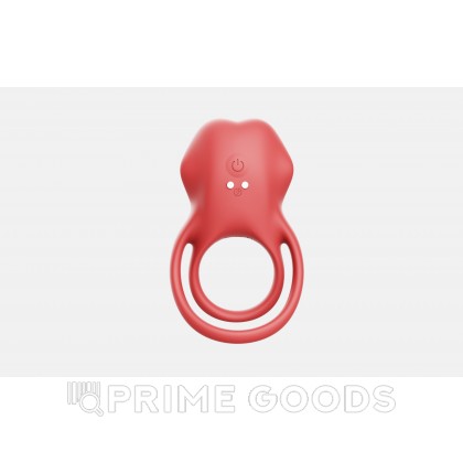 Эрекционное виброкольцо двойное со стимулятором клитора Lick it от sex shop primegoods фото 4