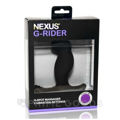 Вибро-стимулятор простаты и G-точки NEXUS Grider черный от sex shop primegoods