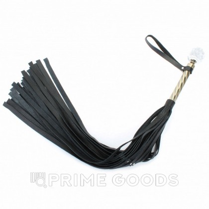 Плеть эксклюзивная BDSM Арсенал с металлической ручкой от sex shop primegoods