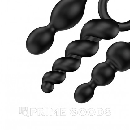Набор анальных игрушек Satisfyer Booty Call black (набор 3 шт) от sex shop primegoods фото 6