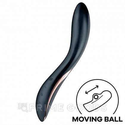 Вибратор точки G Rrrolling Explosion Satisfyer черный от sex shop primegoods фото 4