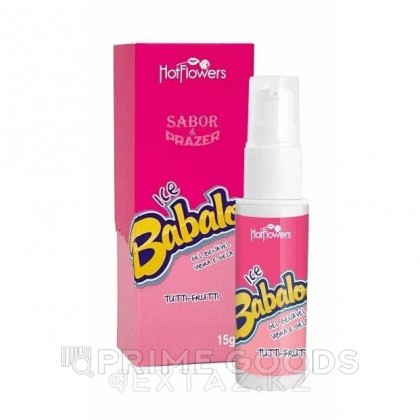 Оральный гель ICE BABALOO со вкусом тутти-фрутти и эффектом холодка (15 гр.) от sex shop primegoods фото 2