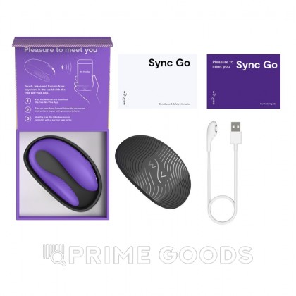 Вибратор для пар We-Vibe Sync Go светло-фиолетовый от sex shop primegoods фото 3
