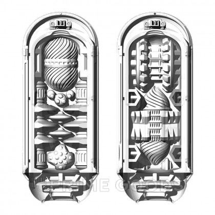 TENGA Мастурбатор Flip Zero черный от sex shop primegoods фото 2