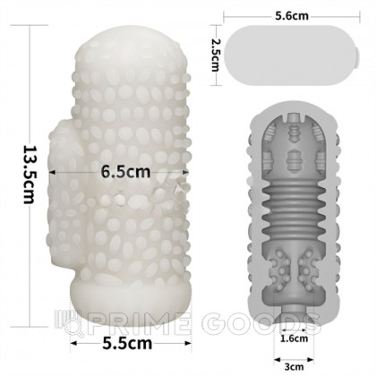 Мастурбатор-насадка с вибрацией Lovetoy Knights Ring Drip, 13,5*5,5 см от sex shop primegoods фото 3