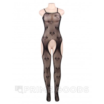 Боди-сетка Black Heart (XS-M) от sex shop primegoods фото 4