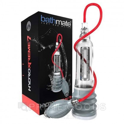 Гидропомпа BATHMATE - HYDROXTREME-7 CRYSTAL, прозрачный от sex shop primegoods фото 2