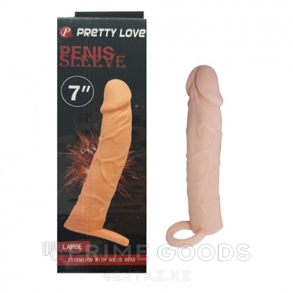 Насадка-реалистик на пенис с креплением на мошонку от sex shop primegoods фото 9
