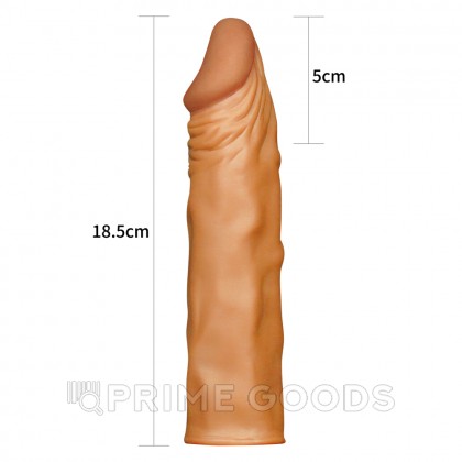 Насадка на пенис Pleasure X-TENDER (18,5*4,3) от sex shop primegoods фото 5