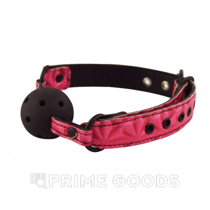 Кляп-шарик BALL GAG (розовый) от sex shop primegoods фото 2