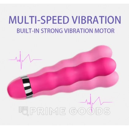 Вибратор Wave power розовый от sex shop primegoods фото 4