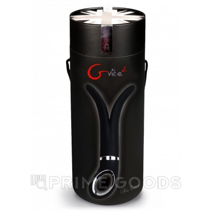 Анатомический вибромассажер Fun Toys Gvibe 2 - чёрный от sex shop primegoods